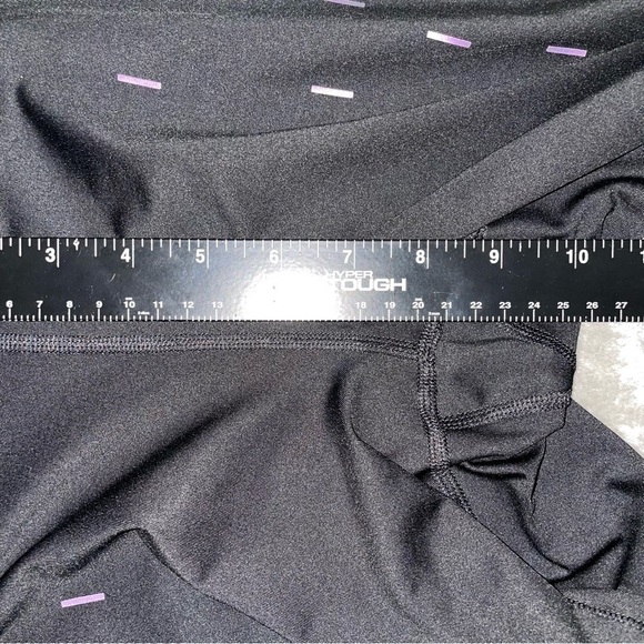 Nike Pro Cropped Dri-Fit  Reflective Linear Rain Capri Compression Leggings Sz S - Picture 8 of 8